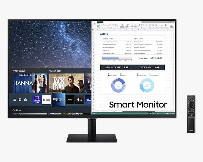SAMSUNG SMART MONITOR M5 32 INCH LS32CM500EMXUE