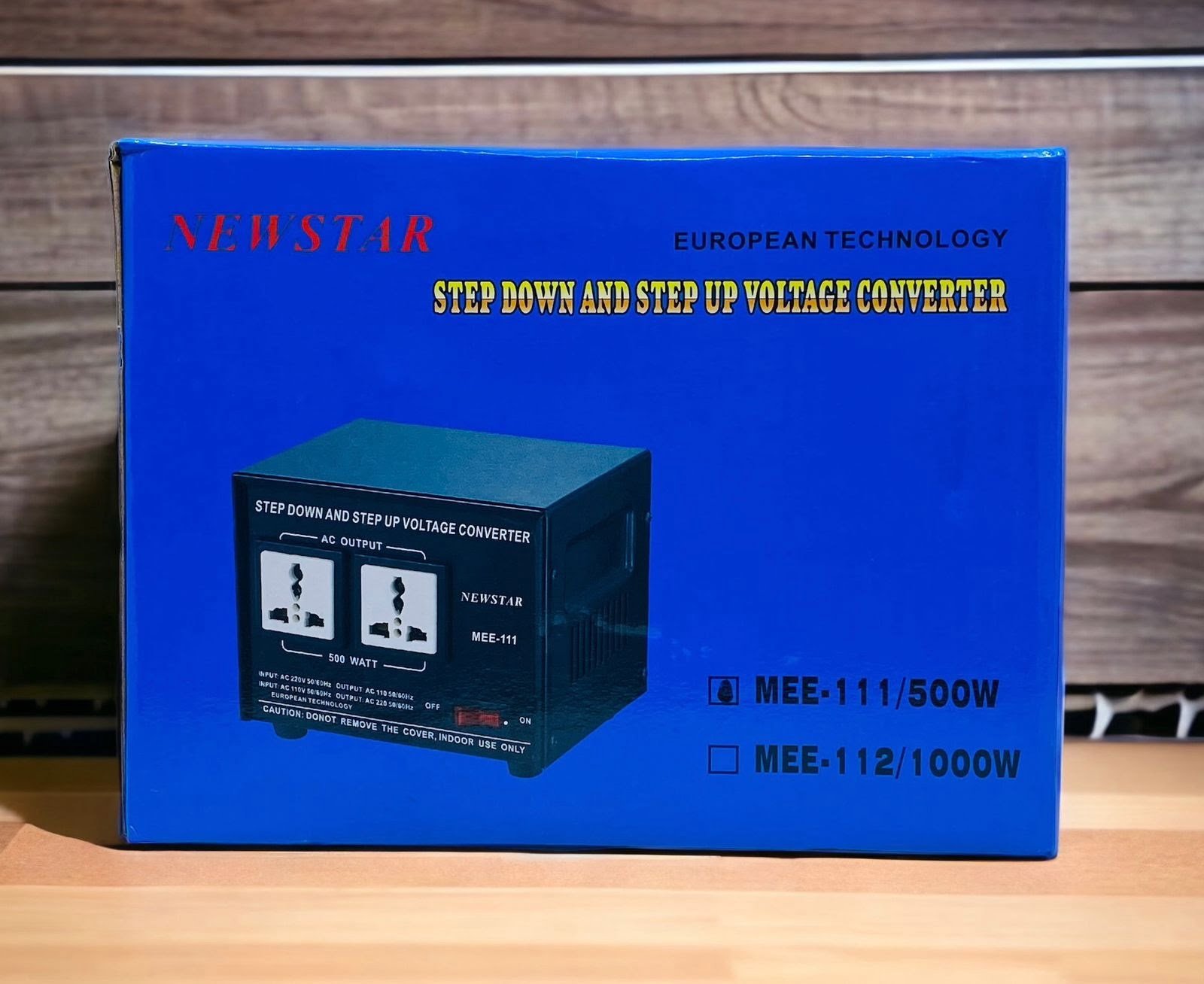NEWSTAR 500W STEP UP & DOWN VOLTAGE CONVERTER MEE-111/ 38-111