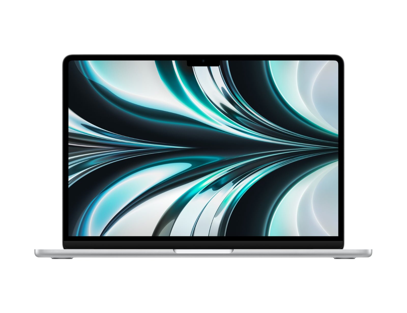 APPLE MACBOOK AIR 13.6 INCH M2 CHIP 8 CORE CPU 8 CORE GPU 8GB 256GB SILVER ENGLISH MLXY3
