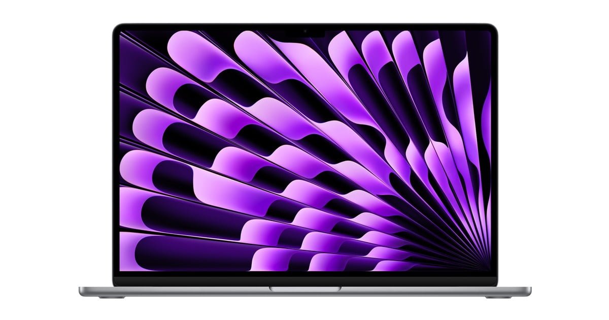 APPLE MACBOOK AIR 15 INCH M2 CHIP 10 CORE GPU 8 CORE GPU 16GB 256GB GRAY Z18L000TS