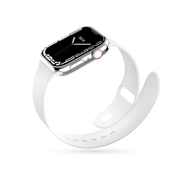 PORODO WATCH 8 PLUS WITH SILVER STRAP PD-SW8PALU-SL