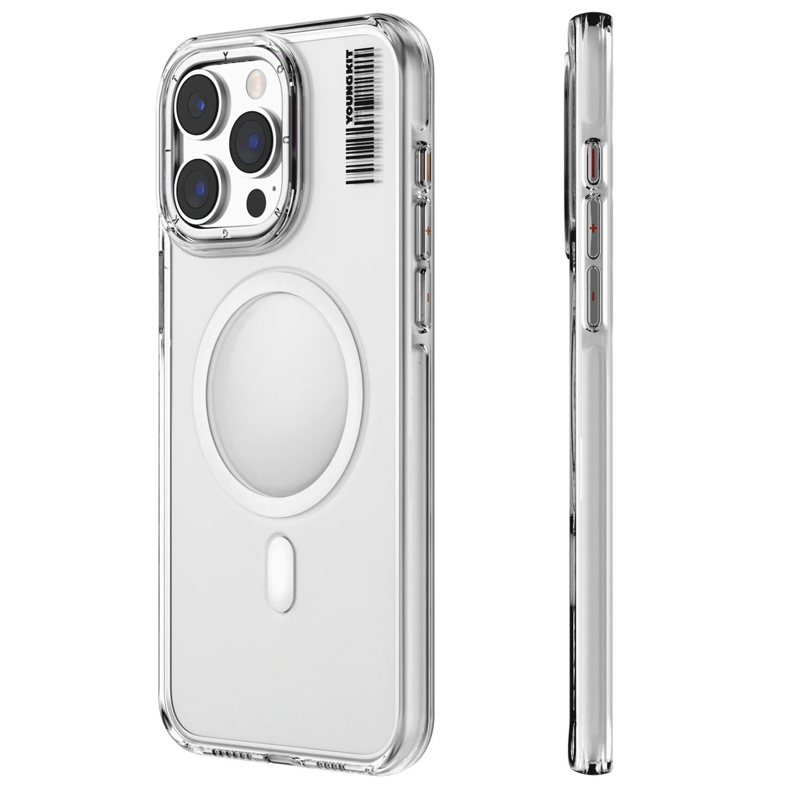 YOUNGKIT IPHONE 15 PRO CRYSTAL SHIELD CASE TRANSPARENT