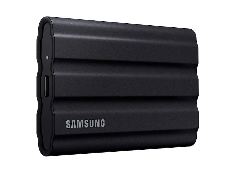 SAMSUNG SSD T7 SHIELD 1TB/2TB BLACK