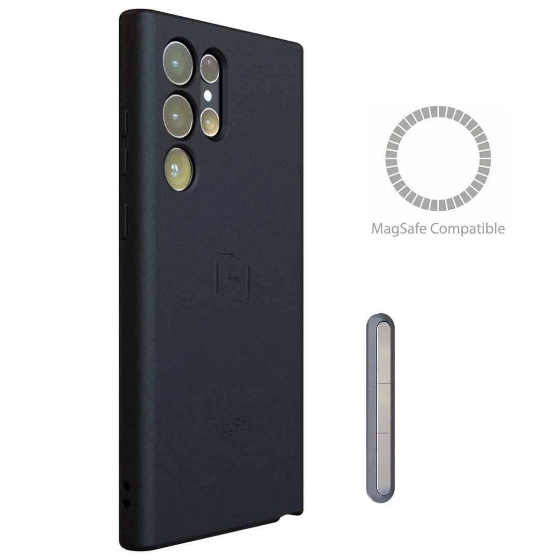 MAGBAK SAMSUNG S23 ULTRA CASE WITH MAGSTICKS BLACK MBS23U-BKS1