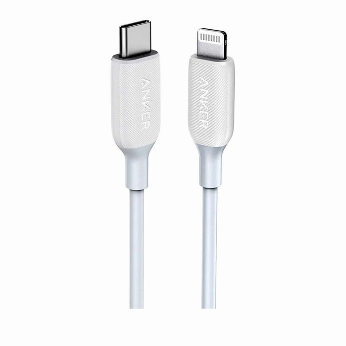 ANKER POWERLINE III USB-C TO LIGHTNING 2.0 CABLE 3FT WHITE/BLACK
