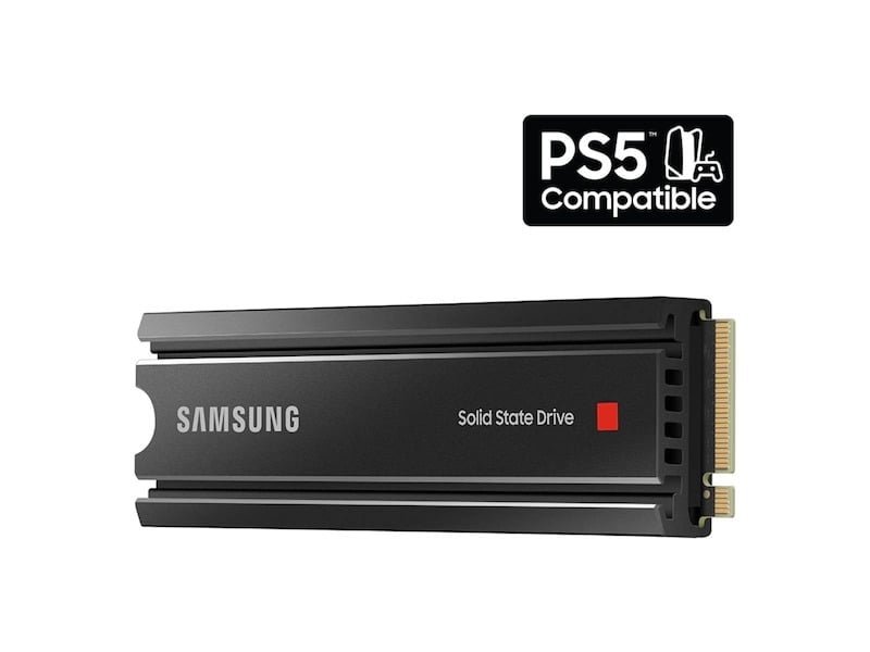 SAMSUNG 980 PRO W/HEATSINK PCIE 4.0 NVME SSD 1TB MZ-V8P1T0CW