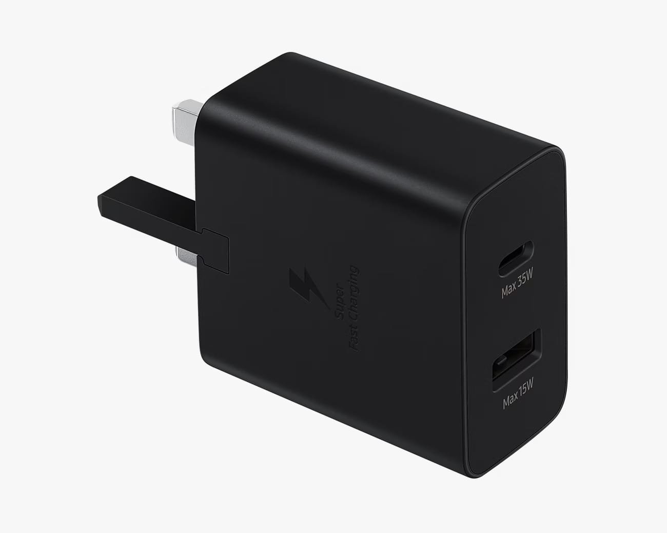 SAMSUNG TRAVEL ADAPTER 35W DUO BLACK TA220NBEGAE