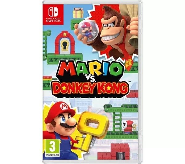 Nintendo Switch Mario vs Donkey Kong Game CD - Get Ready for Thrilling Challenges!