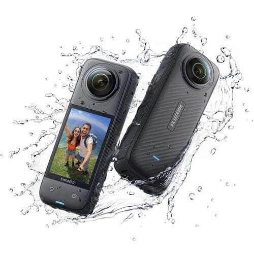 Insta360 X4 - Ultimate 8K 360 Action Cam: 8K Resolution, 360-Degree Coverage, Action-Ready Design