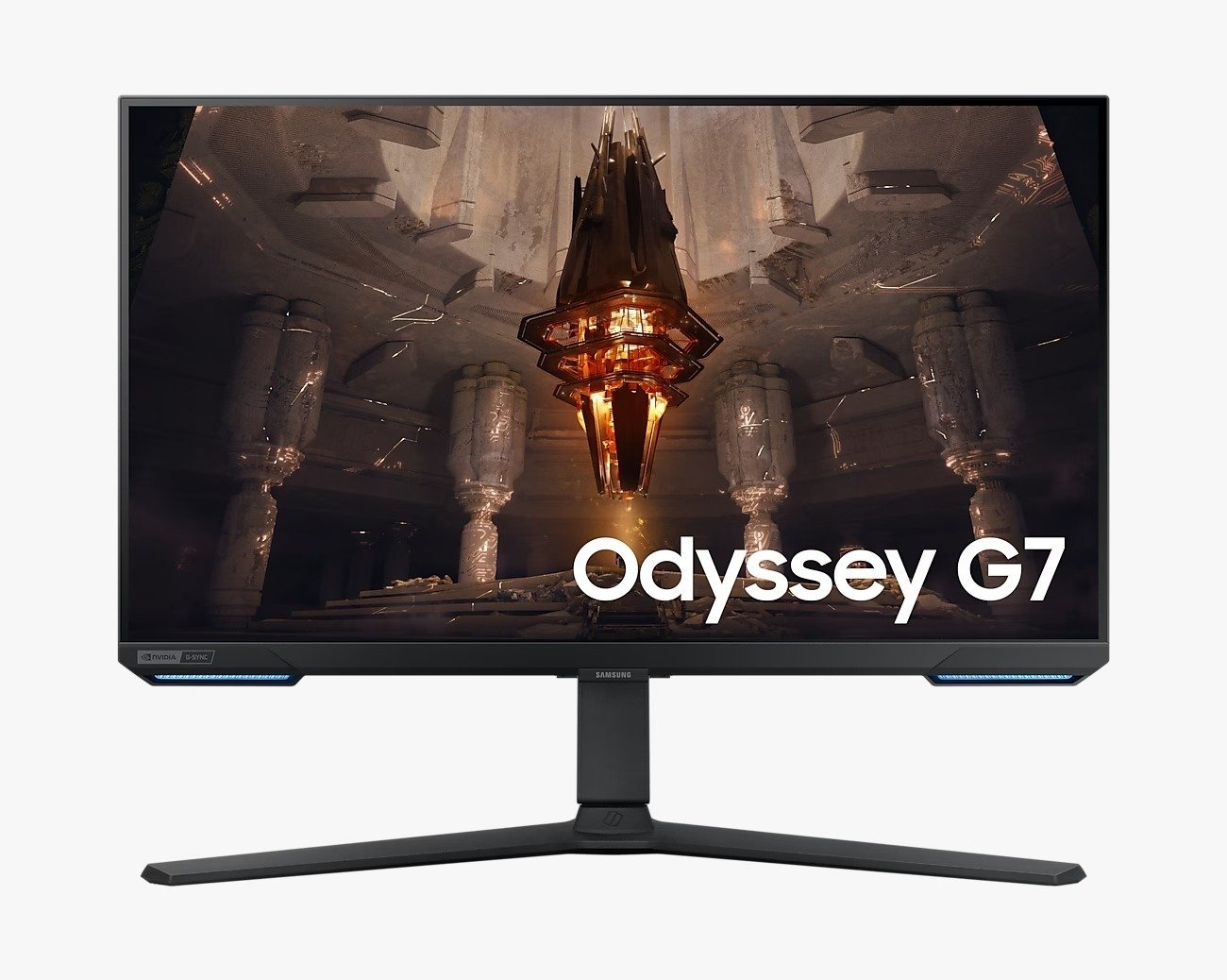 Samsung 28-inch Gaming Monitor: UHD 4K Resolution, 144Hz, Black LS28BG702EMXUE