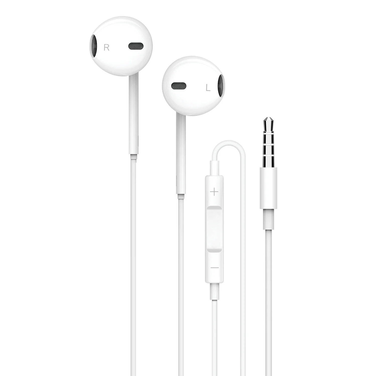 Pawa Chords Editions Stereo Earphone Connector 3.5mm White PW-35EP20