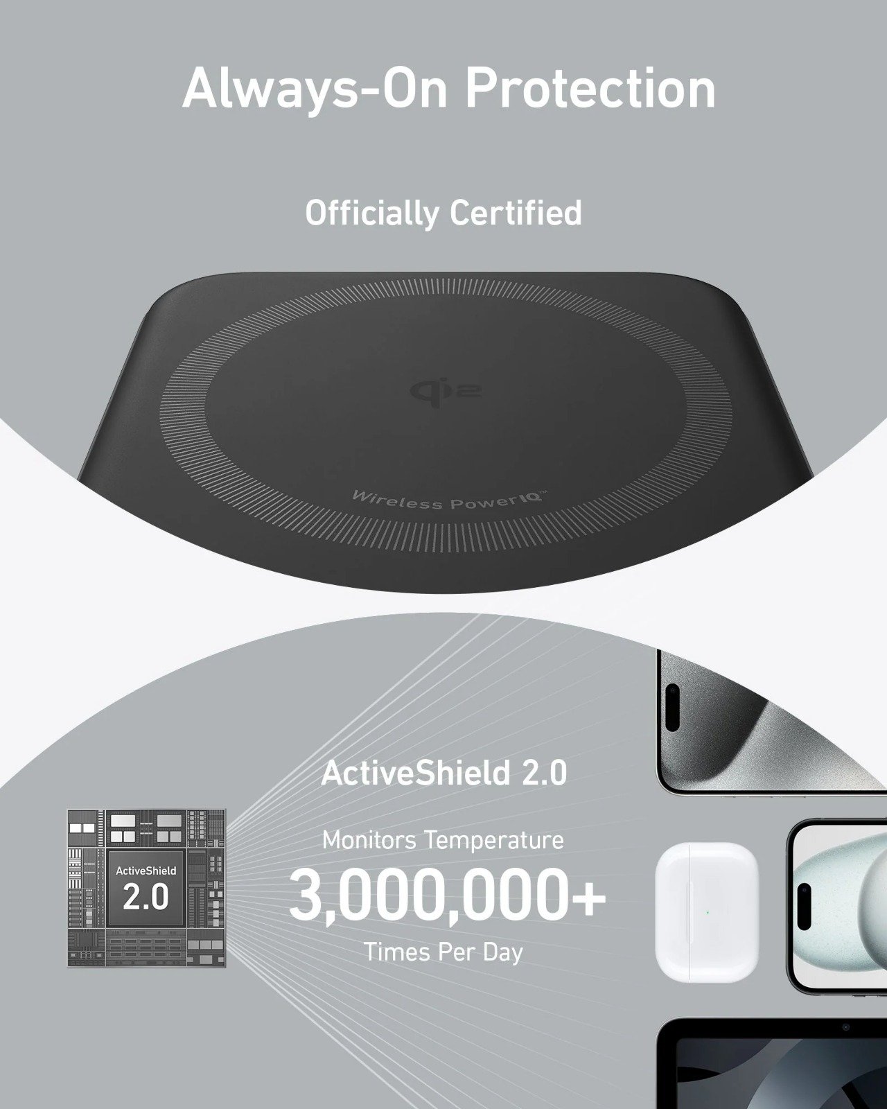 Anker MagGo 10000mAh PowerBank - 15W Ultra-Fast Magnetic Charging with Smart Display - A1654H11 thumbnail 7