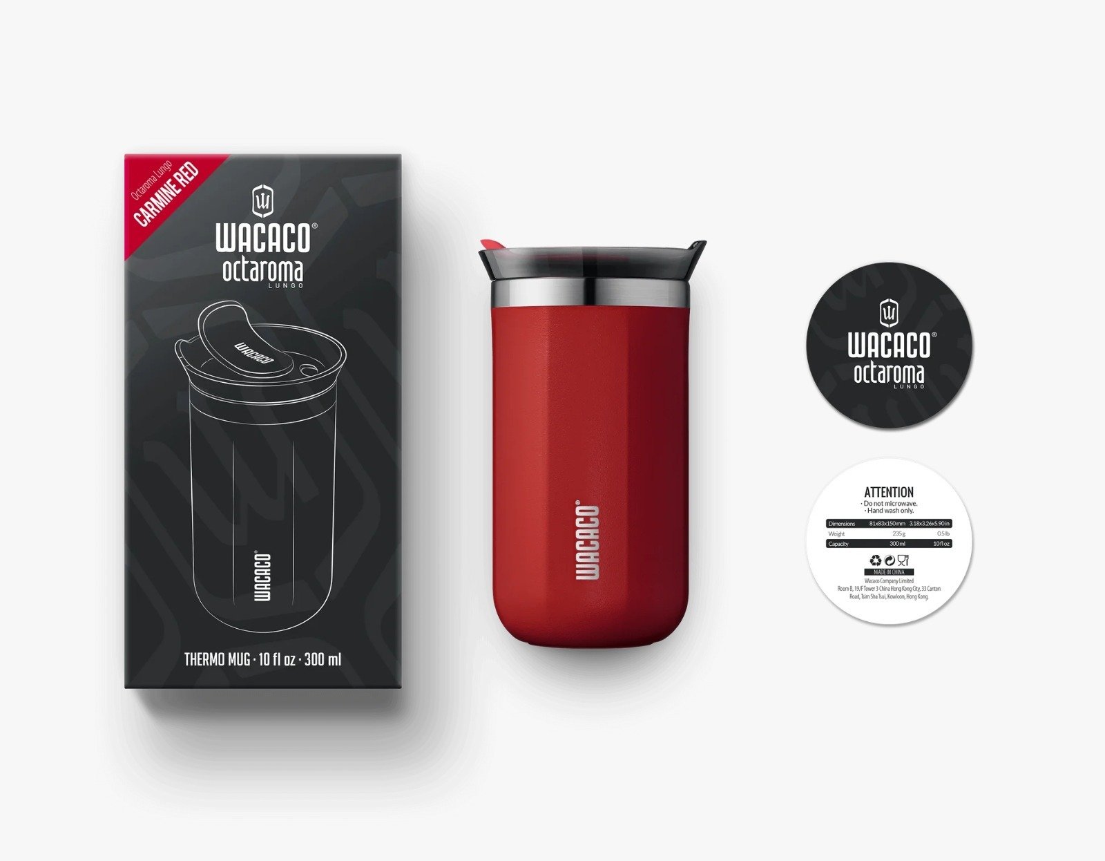 Wacaco Octaroma Lungo Mug - 300ml