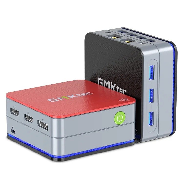 GMKtec Mini PC Intel N100 12th Gen - 12GB/512GB SSD, Win 11 Pro - NUCBox-G2