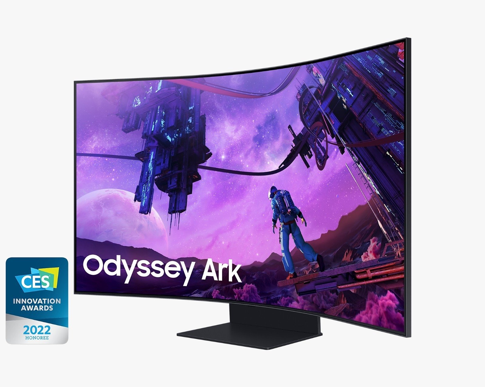Samsung 55-Inch UHD Gaming Screen with 1000R Curvature - LS55BG970NMXUE