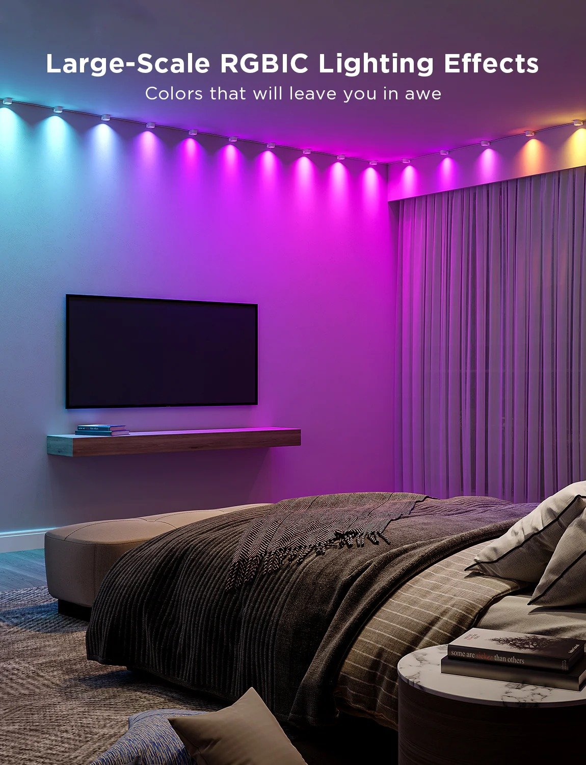 Light Up Your Decor with Govee RGBIC String Downlights - 5M - PC060504 thumbnail 2
