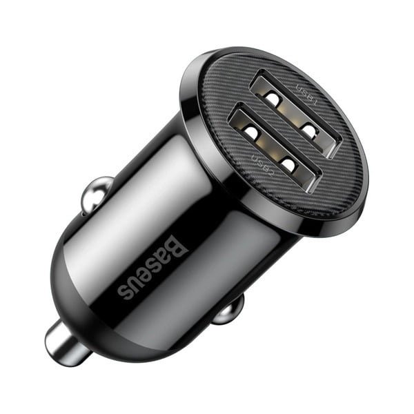 Baseus Grain Pro Car Charger Dual USB 4.8A CCALP