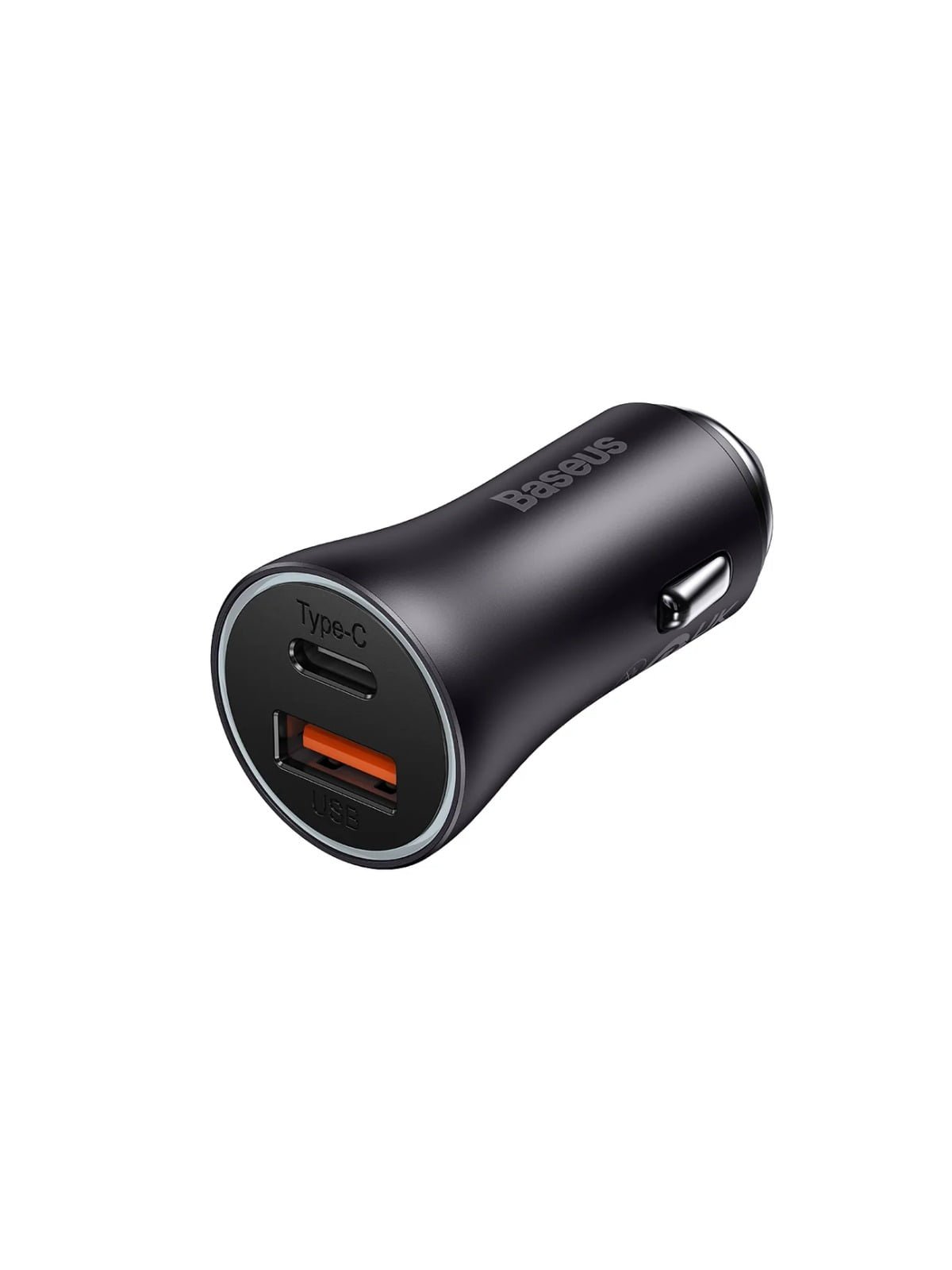 Baseus Golden Contactor Pro Dual Quick Car Charger - USB + Type-C 60W GC PRO CGJM0001