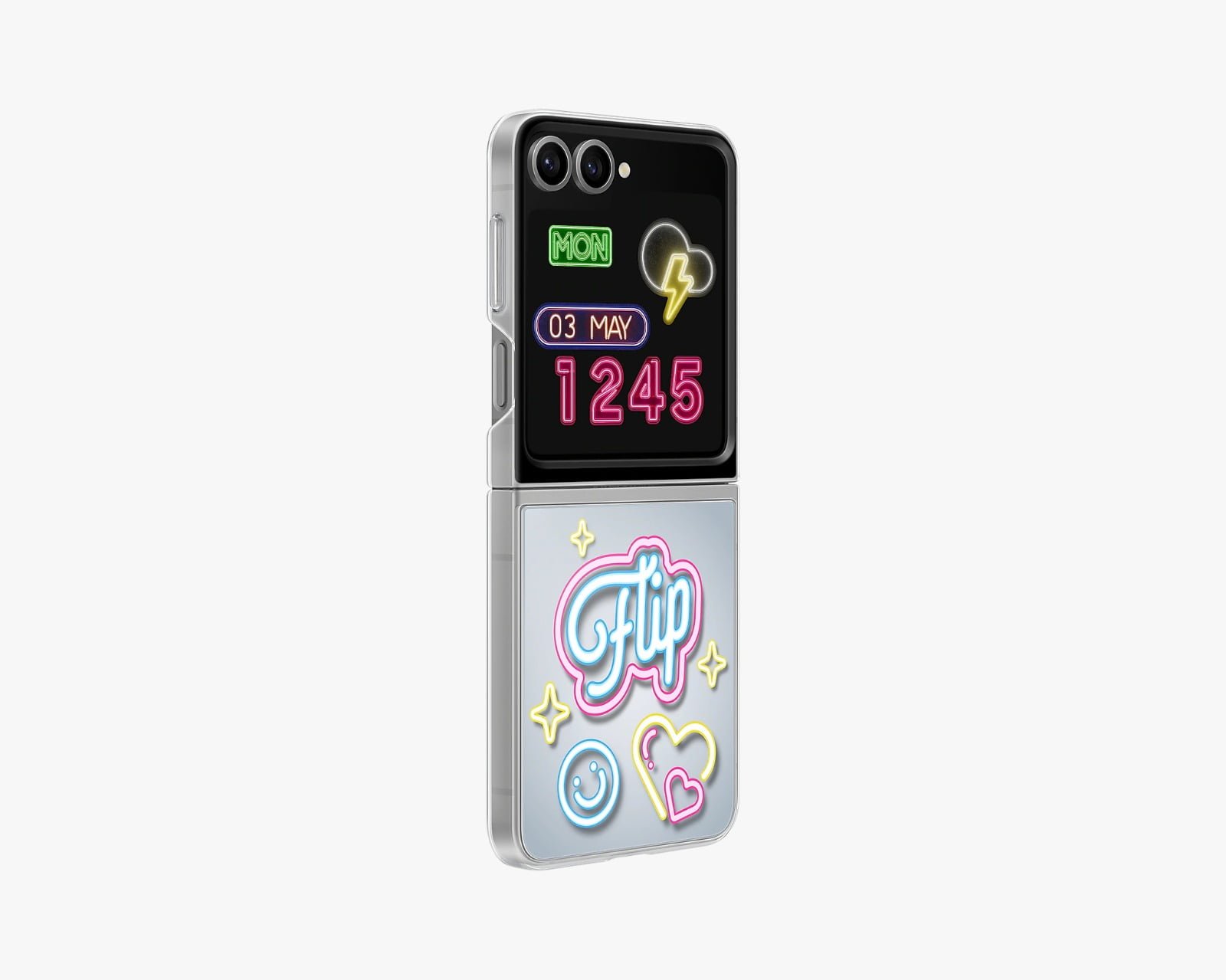 SAMSUNG Z FLIP 6 FLIPSUIT CASE TRANSPARANCY EF-ZF741CTEGWW