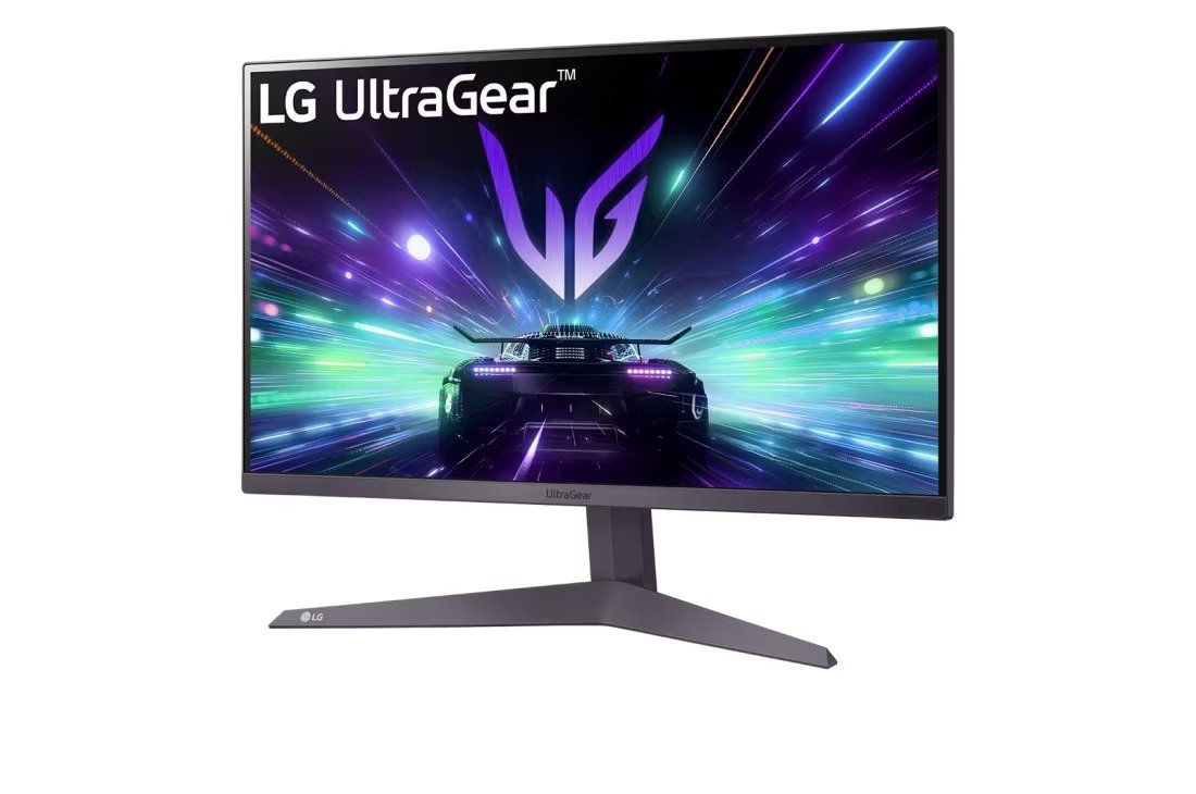LG 24-Inch UltraGear FHD 180Hz 1ms MBR HDR10 Gaming Monitor Gray 24GS50F-B thumbnail 2