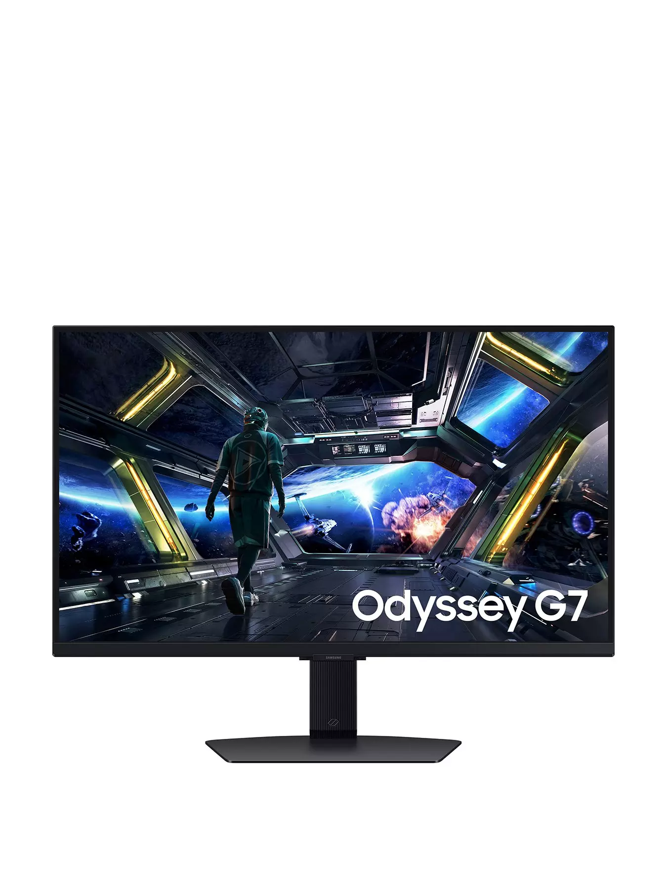 SAMSUNG 32 INCH ODYSSEY G7 FHD 180HZ 1MS GAMING MONITOR WITH ERGONOMIC STAND LS32DG702EMXUE