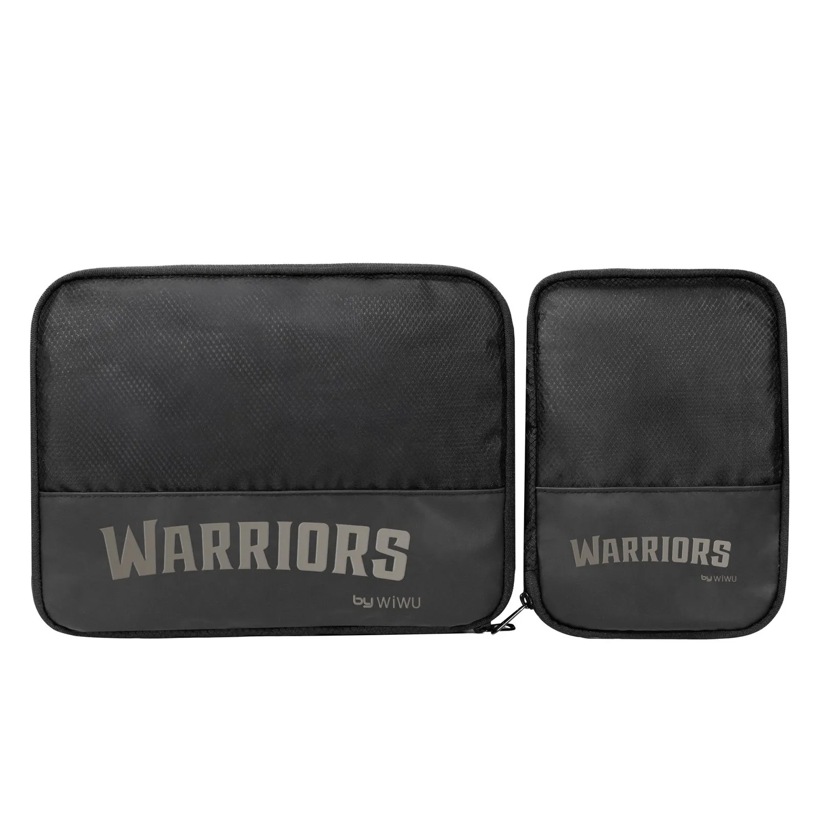 WIWU WARRIORS 2 IN 1 TRAVEL ORGANIZER POUCH SETS BLACK