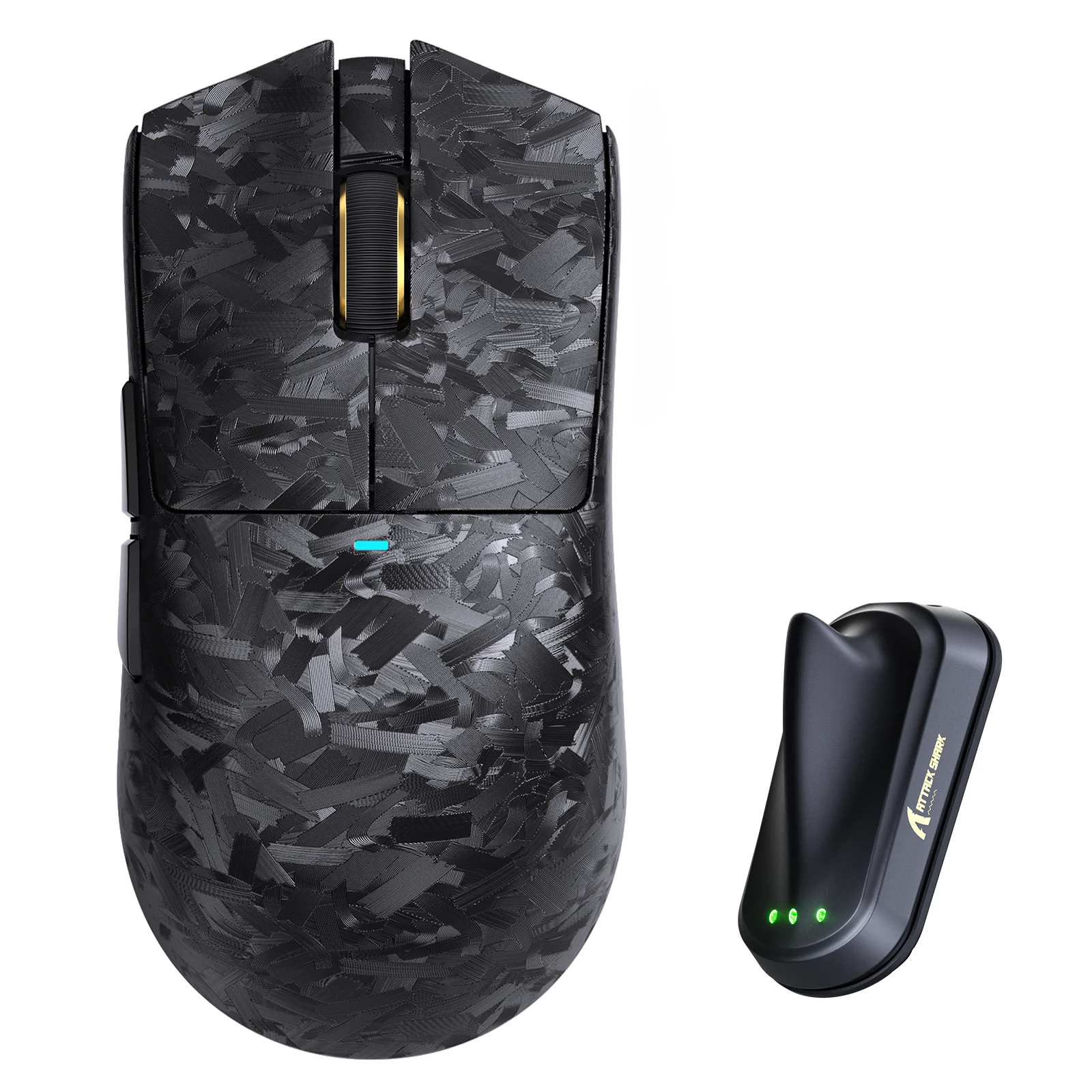 ATTACK SHARK X11 ULTRA NORDIC 54L15 WIRELESS GAMING MOUSE BLACK PAW-3950 MAX