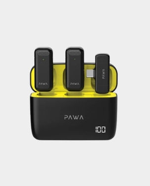 PAWA MIKE 5 DUAL WIRELESS MICROPHONE WITH CHARGING CASE PW-LDMCCCL7