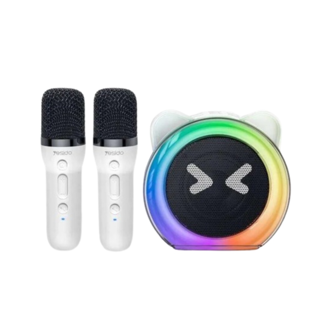 YESIDO KARAOKE MINI WIRELESS SPEAKER WHITE YSW36