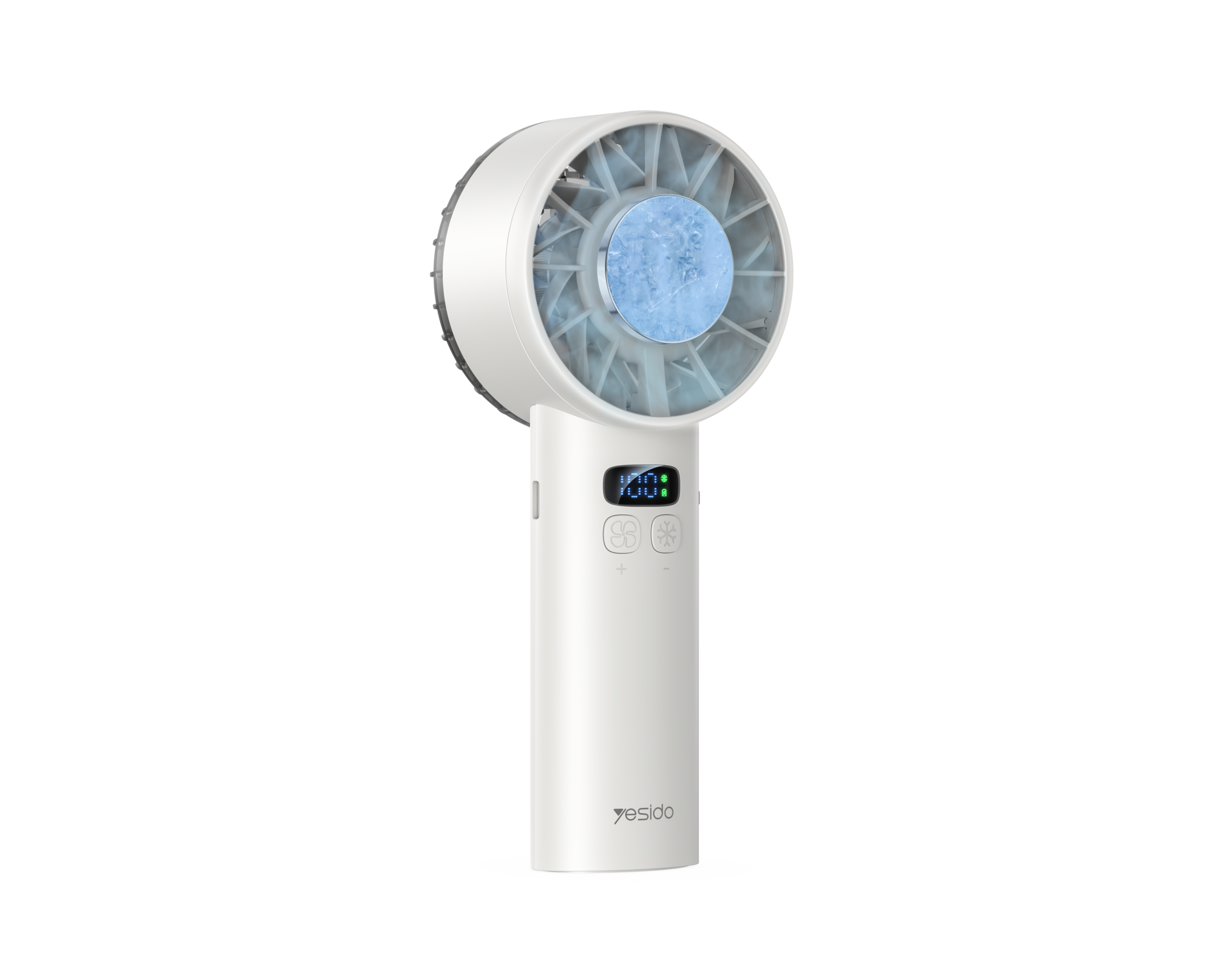YESIDO HANDHELD FAN WHITE YF18