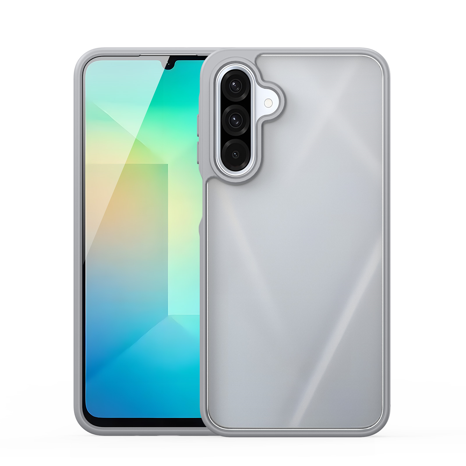 DUXDUCIS SAMSUNG A17 5G/A26 5G/A16 4G/ A16 5G YIND SERIES CASE GREY YIND0229