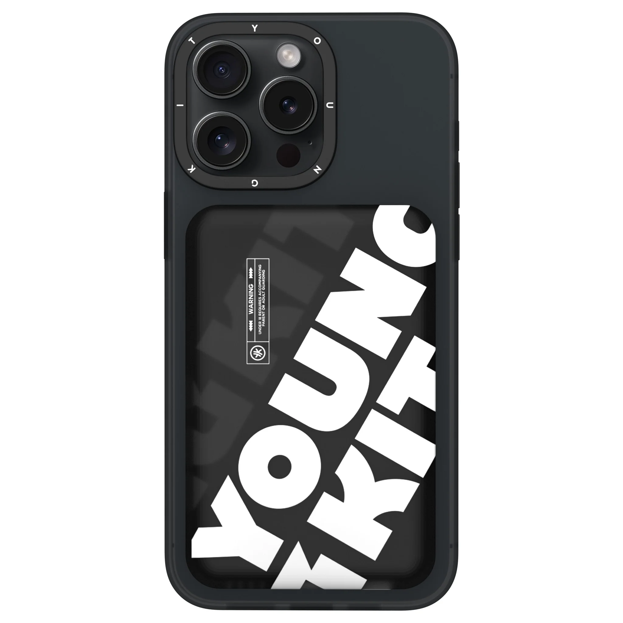 YOUNGKIT ORIGINAL SERIES MAGNETIC WIRELESS POWERBANK 5000 MAH BLACK YK-PB-5K