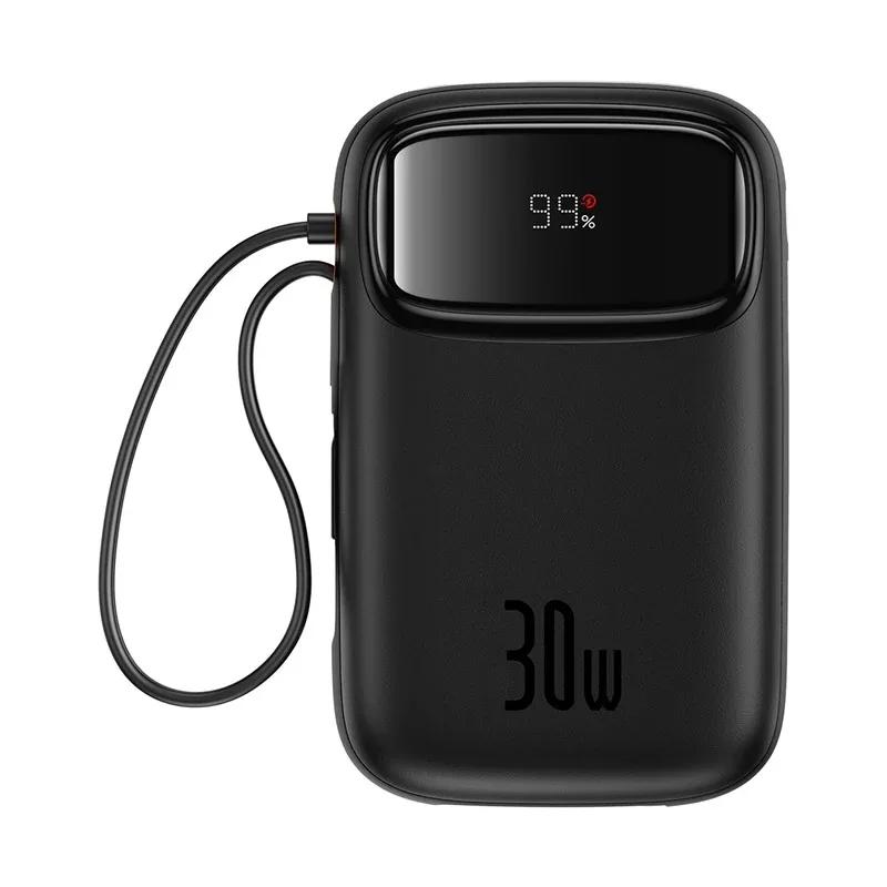 BASEUS QPOW 2 POWERBANK 10000MAH 30W CLUSTER BLACK P10055008113 thumbnail 4