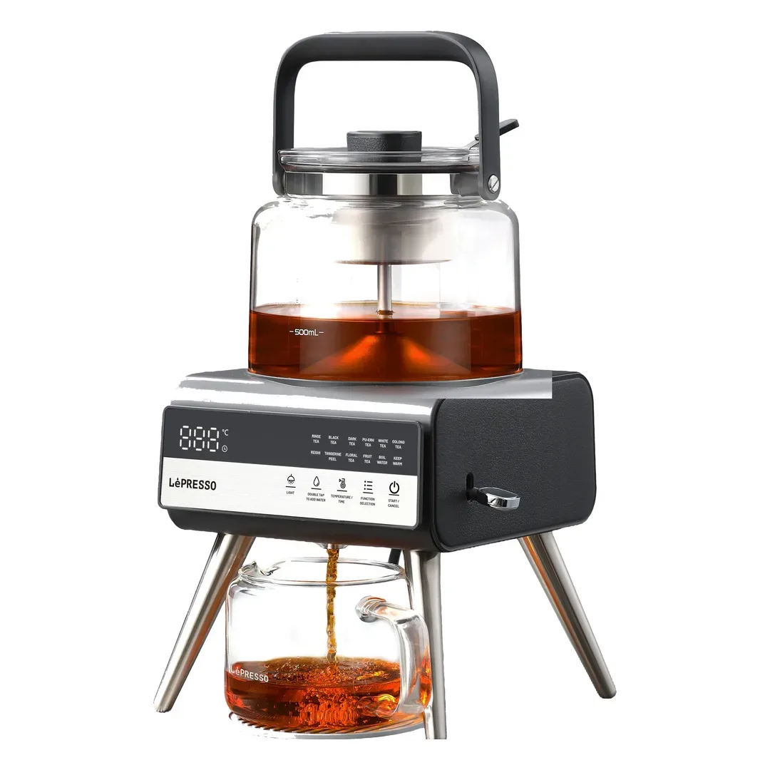 LEPRESSO BREWIFY TEA BREWER WITH DIGITAL DISPLAY BLACK LPCFFBTC0037BK