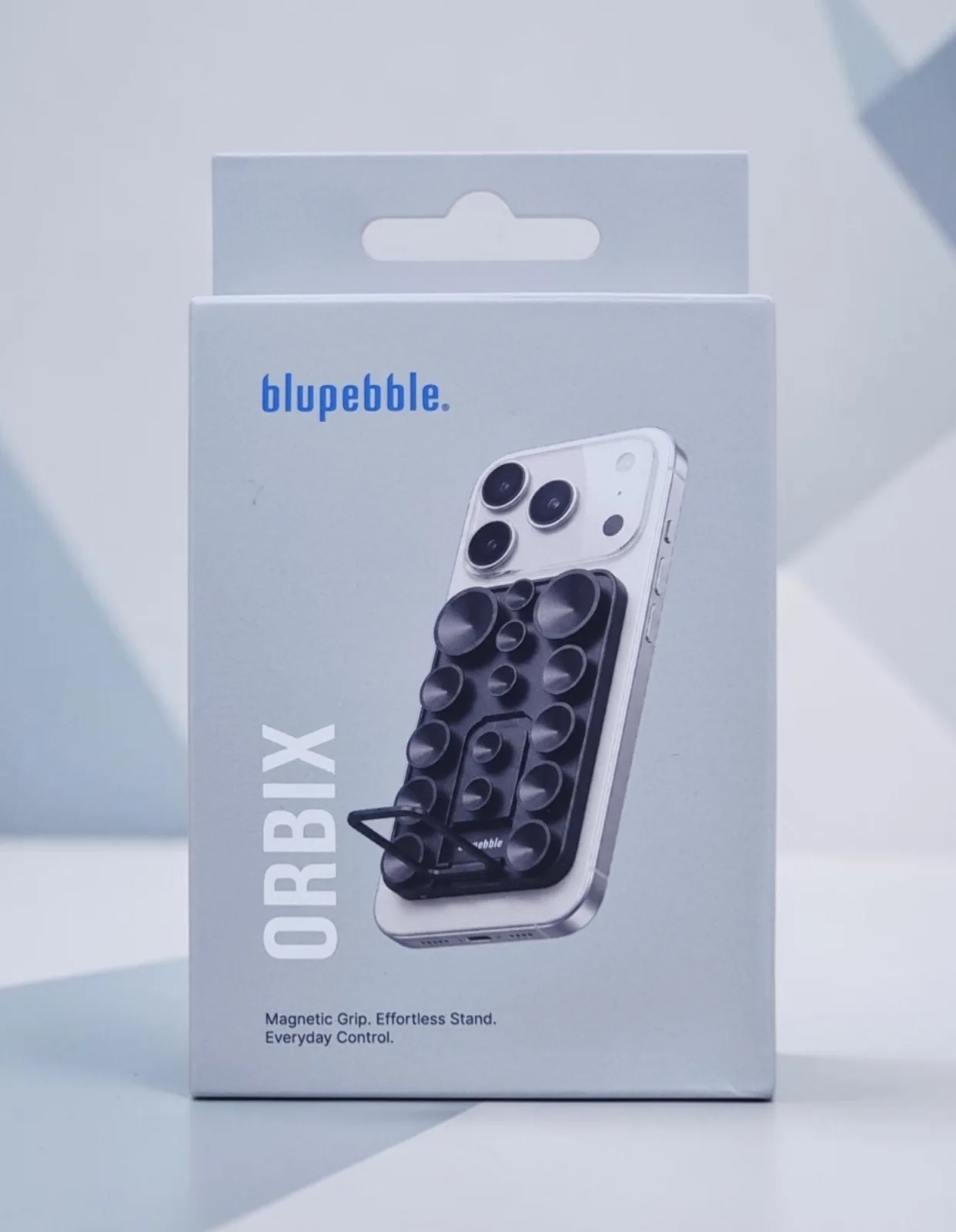 BLUPEBBLE ORBIX MAGNETIC GRIP STAND BLACK BP-ORBIX-BK