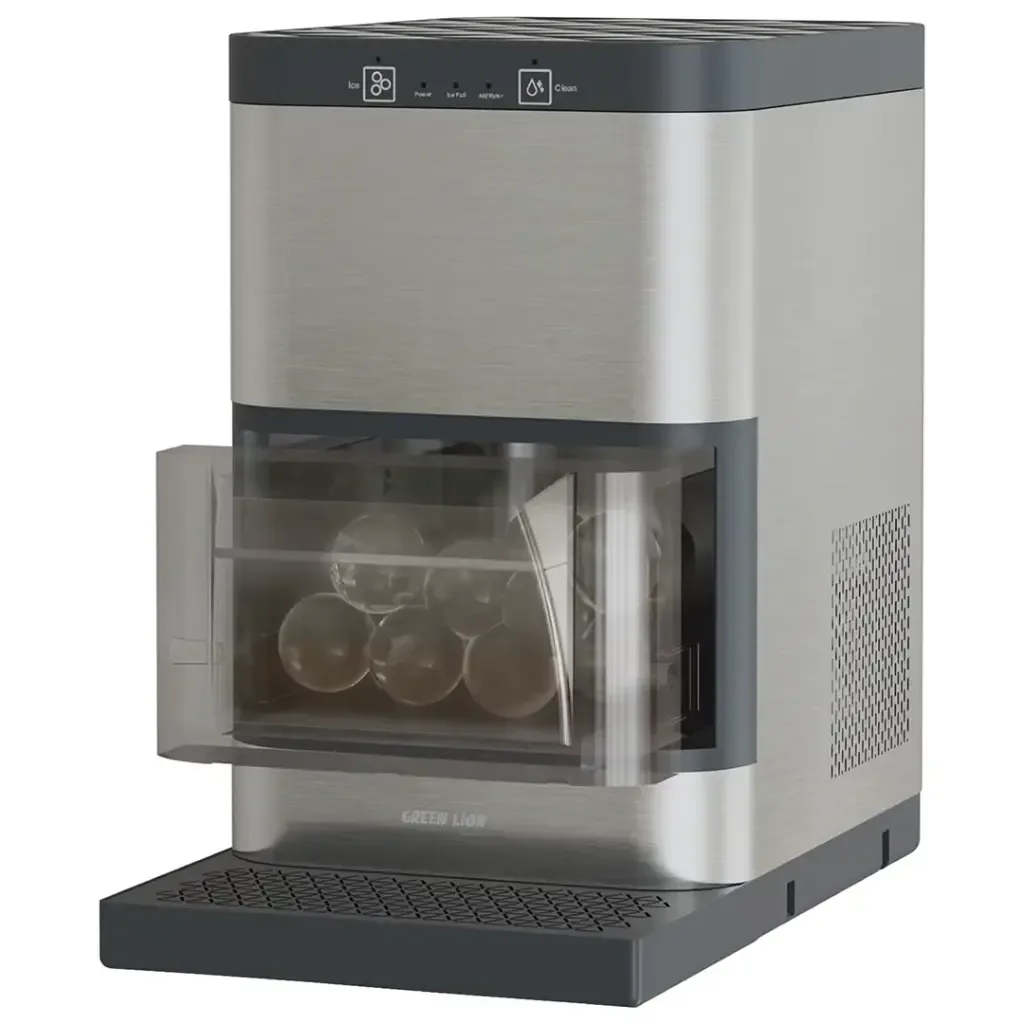 GREEN LION CRYSTAL SPHERE ICE MAKER 130W 1.2L GRAY GNCRSPICEMSL