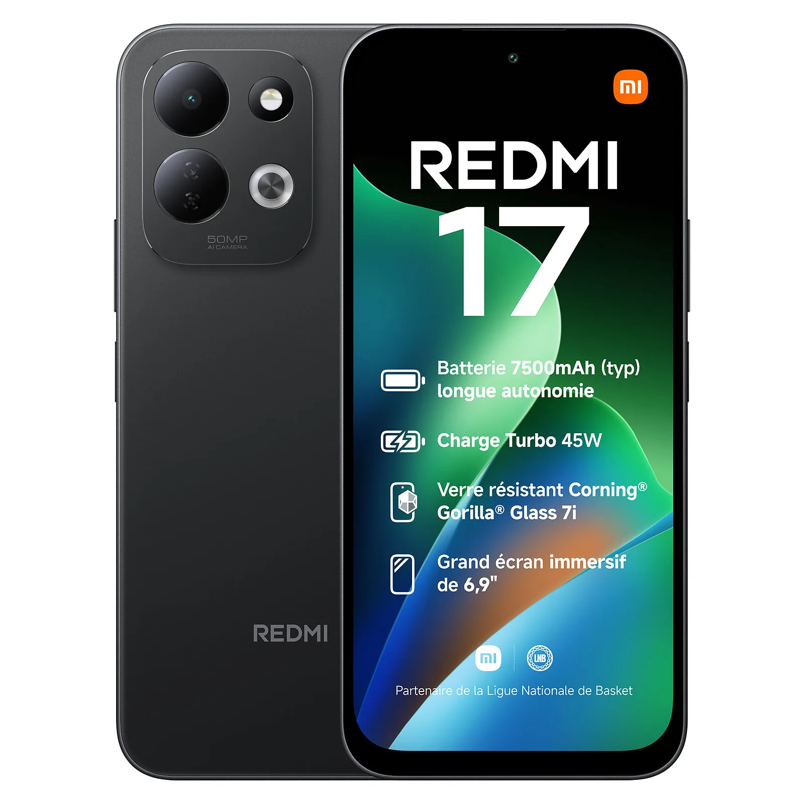 MI REDMI 17 4G 6+128GB BLACK  