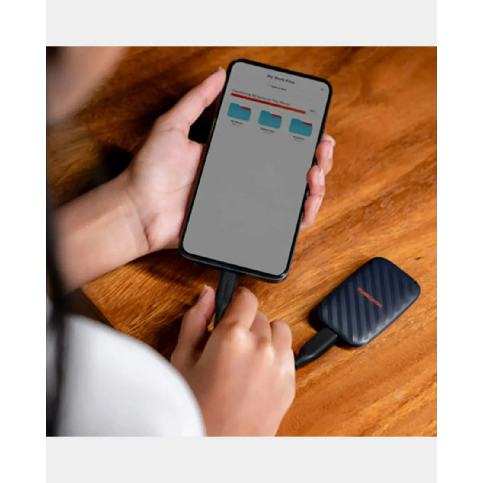 SANDISK PORTABLE SSD 1TB 600MBS SDSSDE10-1T00-G25 thumbnail 3