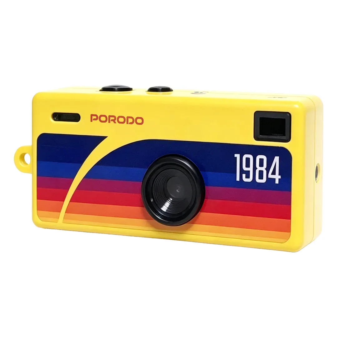 PORODO LIFESTYLE MEMO II THUMB-SIZED DIGITAL CAMERA TF CARD SUPPORT YELLOW PDLFSTG6YL