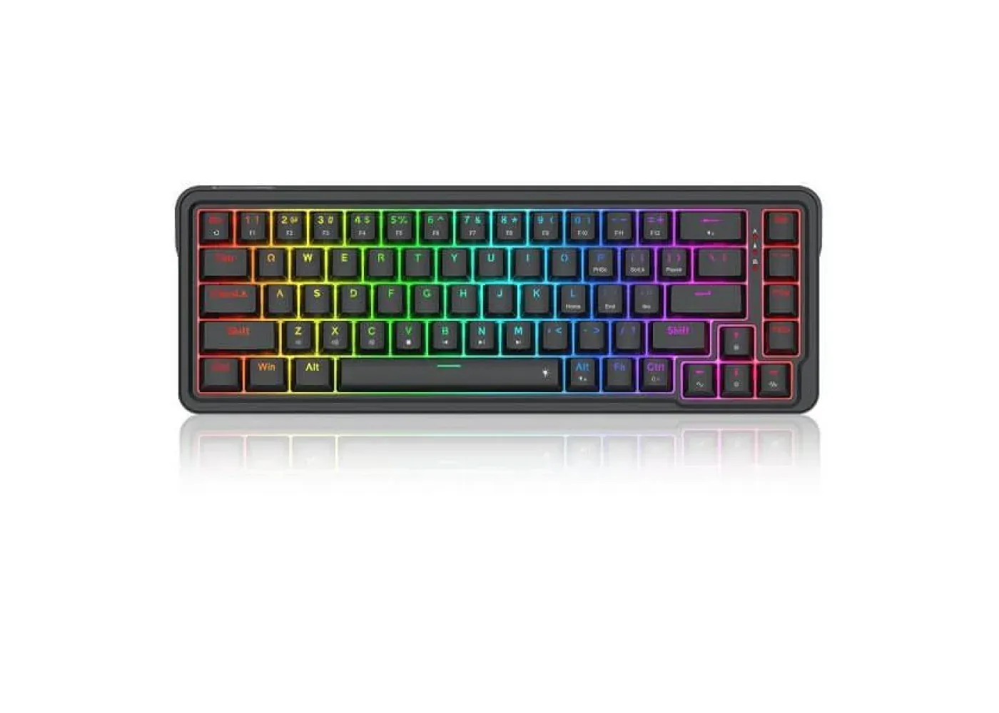 REDRAGON K709 65% WIRED GASKET RGB GAMING KEYBOARD BLACK K709-RGB