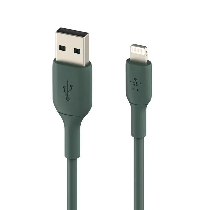 BELKIN BOOST CHARGE LIGHTNING TO USB-A CABLE 1M MIDNIGHT GREEN CAA001BT1MMG