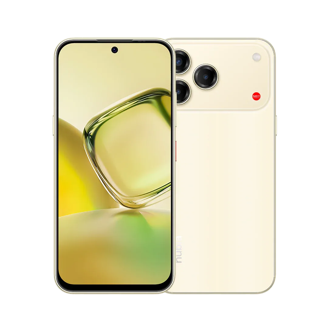 NUBIA V80 DESIGN 14GB-256GB PALE AMBER Z2575