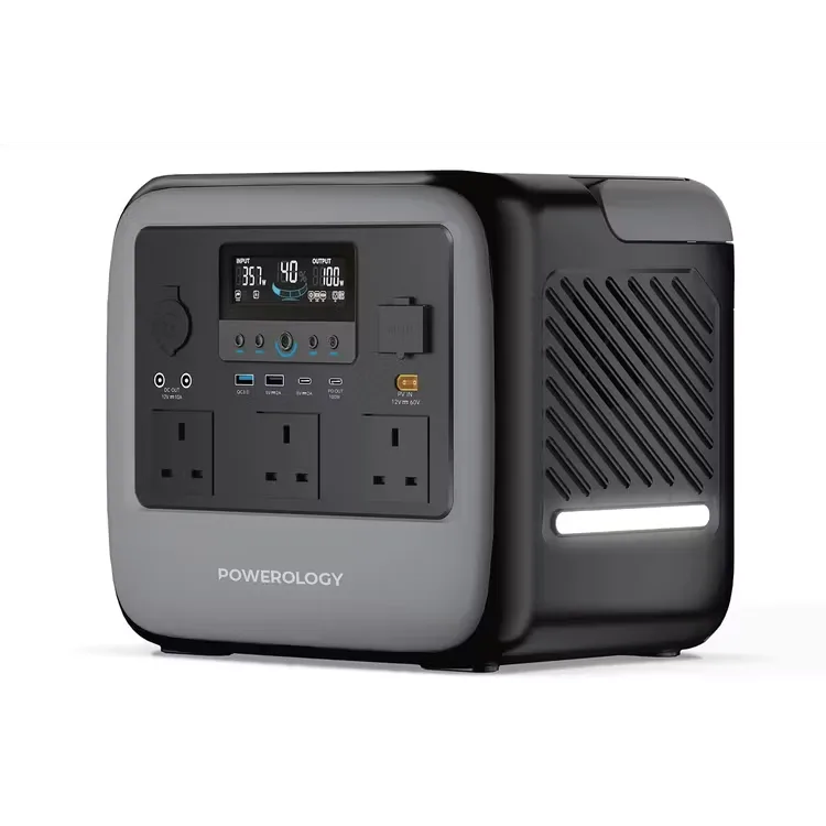 POWEROLOGY PATER IV PORTABLE 1102.5WH GENERATOR 2000W GREY PWGC2000GY
