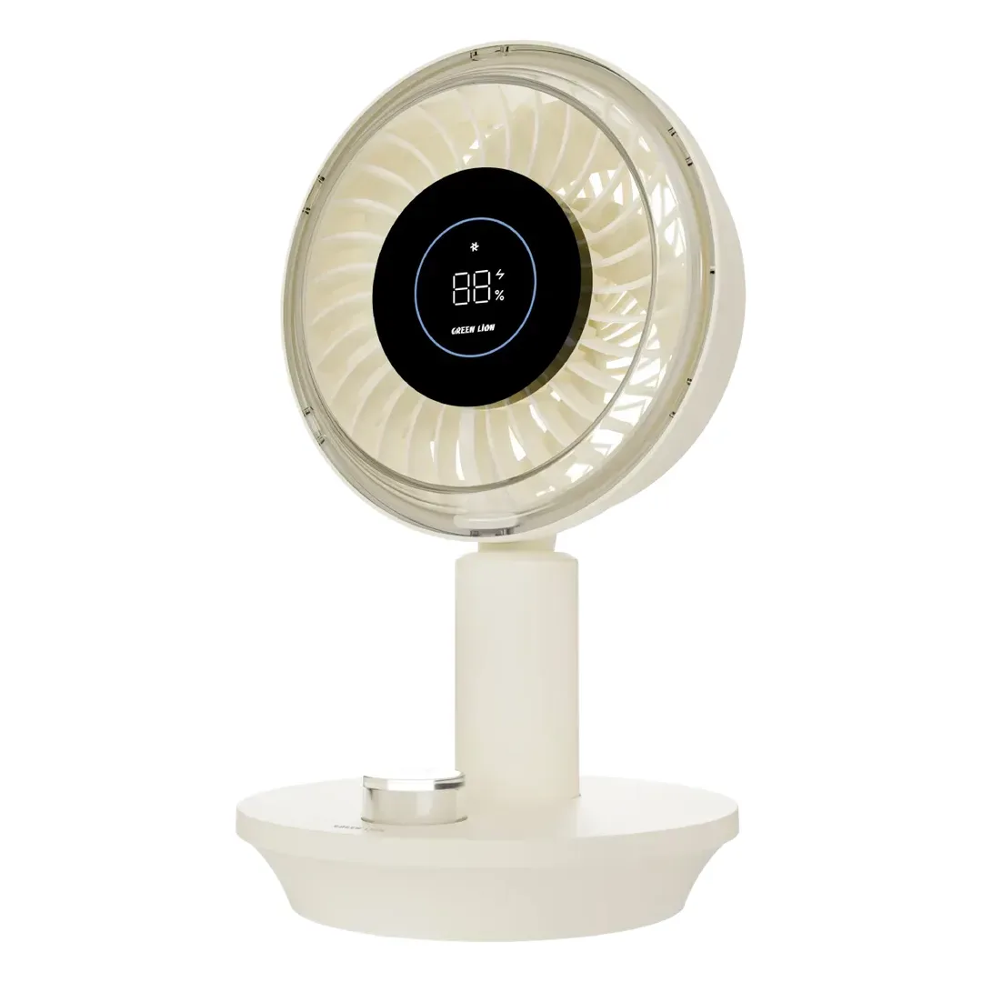 GREEN LION VIORA AIR DESKTOP FAN WHITE GNPF7VIRFANWH