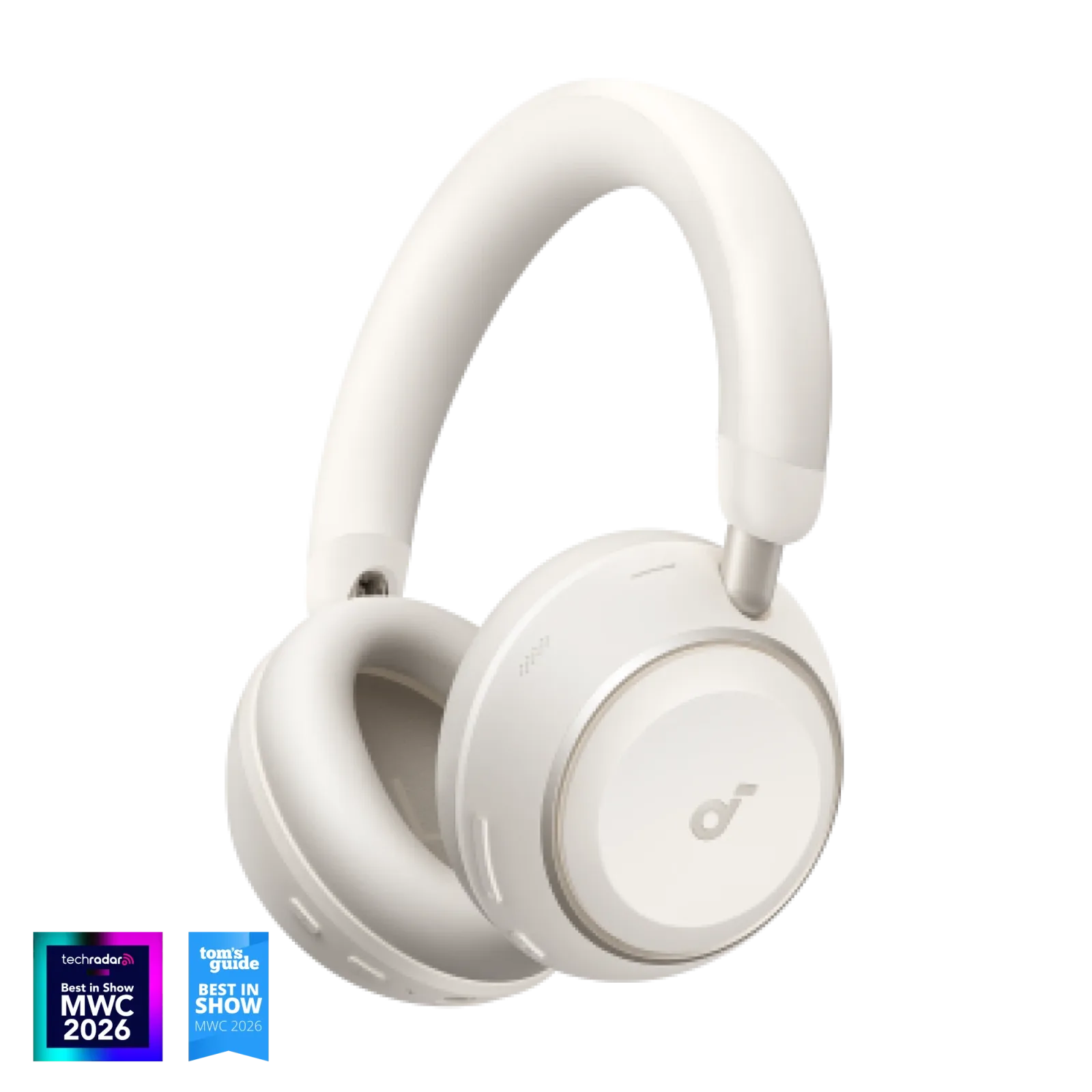 ANKER SOUNDCORE SPACE 2 WIRELESS NOISE CANCELLING OVER EAR HEADPHONES WHITE D1402Z21