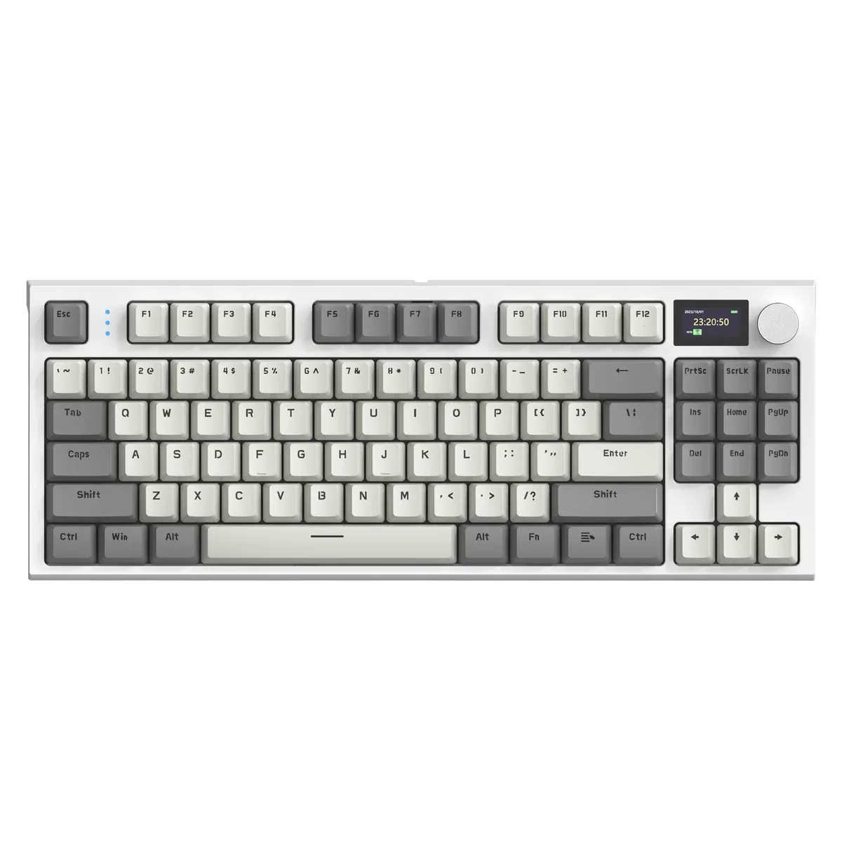 ATTACK SHARK K86 RGB HOT SWAPPABLE SHAFTS BLUE WHALE SWITCH TIME MACHINE 