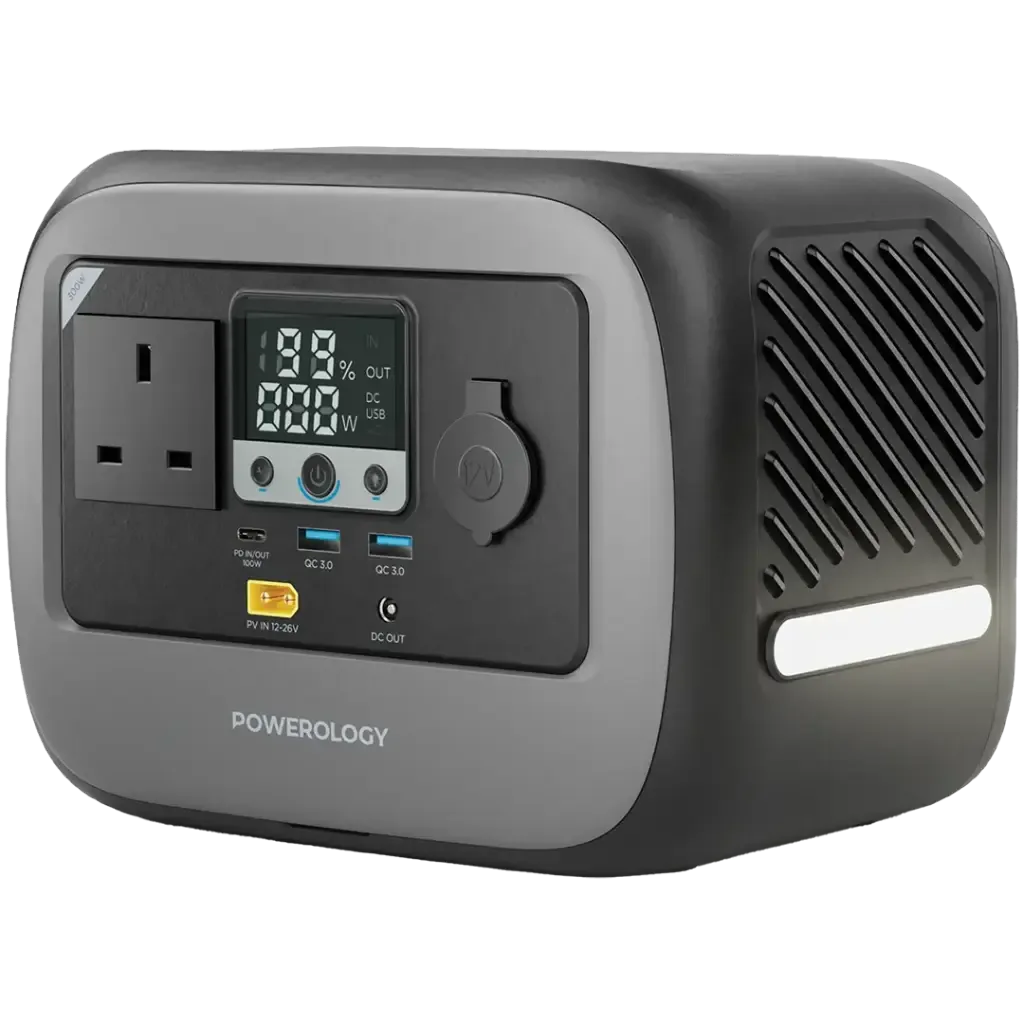 POWEROLOGY PATER I PORTABLE 236.25WH GENERATOR 300W GREY PWGC300GY