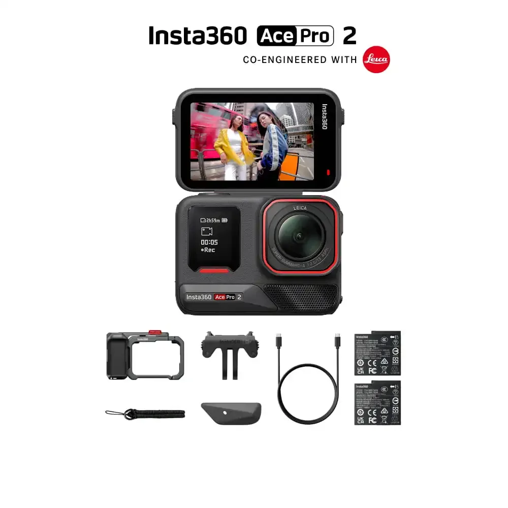 INSTA360 ACE PRO 2 8K ACTION CAMERA WITH XPLORER BUNDLE