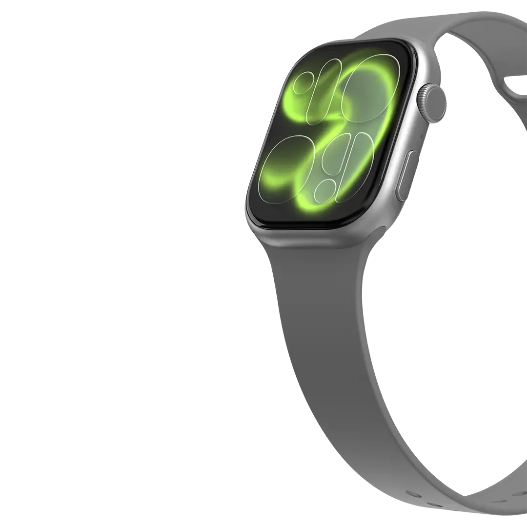 PORODO WATCH SERIES 11 MINI 41MM AEROFIT II 1.75 SMART WATCH SILVER PDS11SL