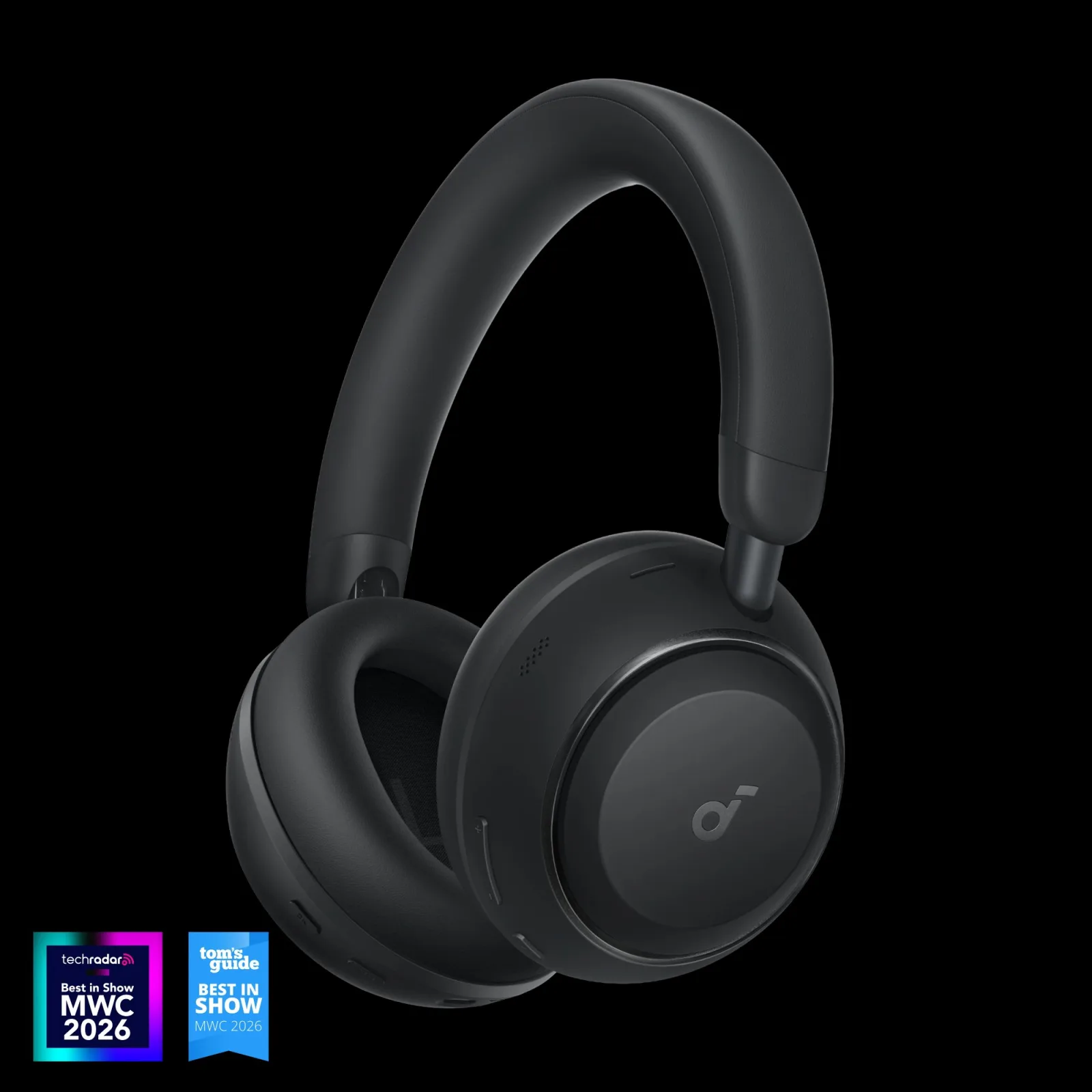 ANKER SOUNDCORE SPACE 2 WIRELESS NOISE CANCELLING OVER EAR HEADPHONES BLACK D1402Z11
